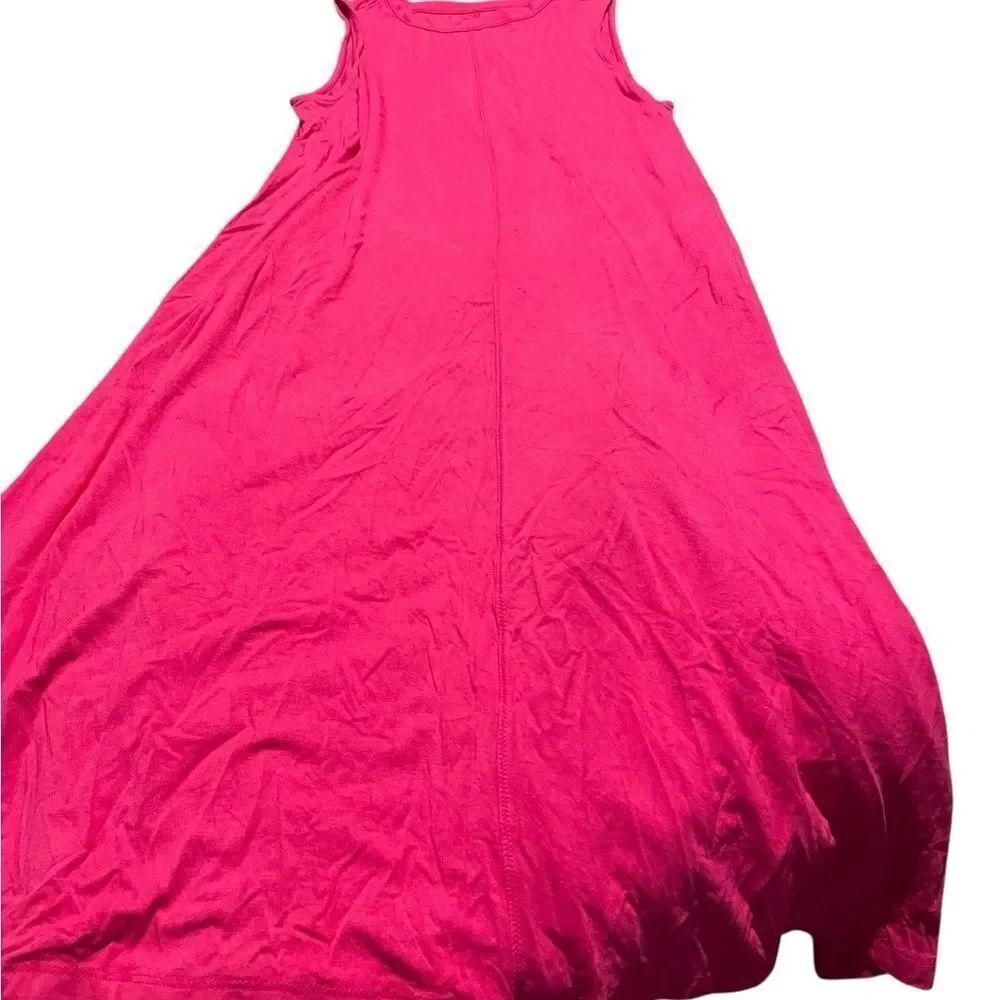Time and Tru small Vibrant Pink Sleeveless ladies Dress